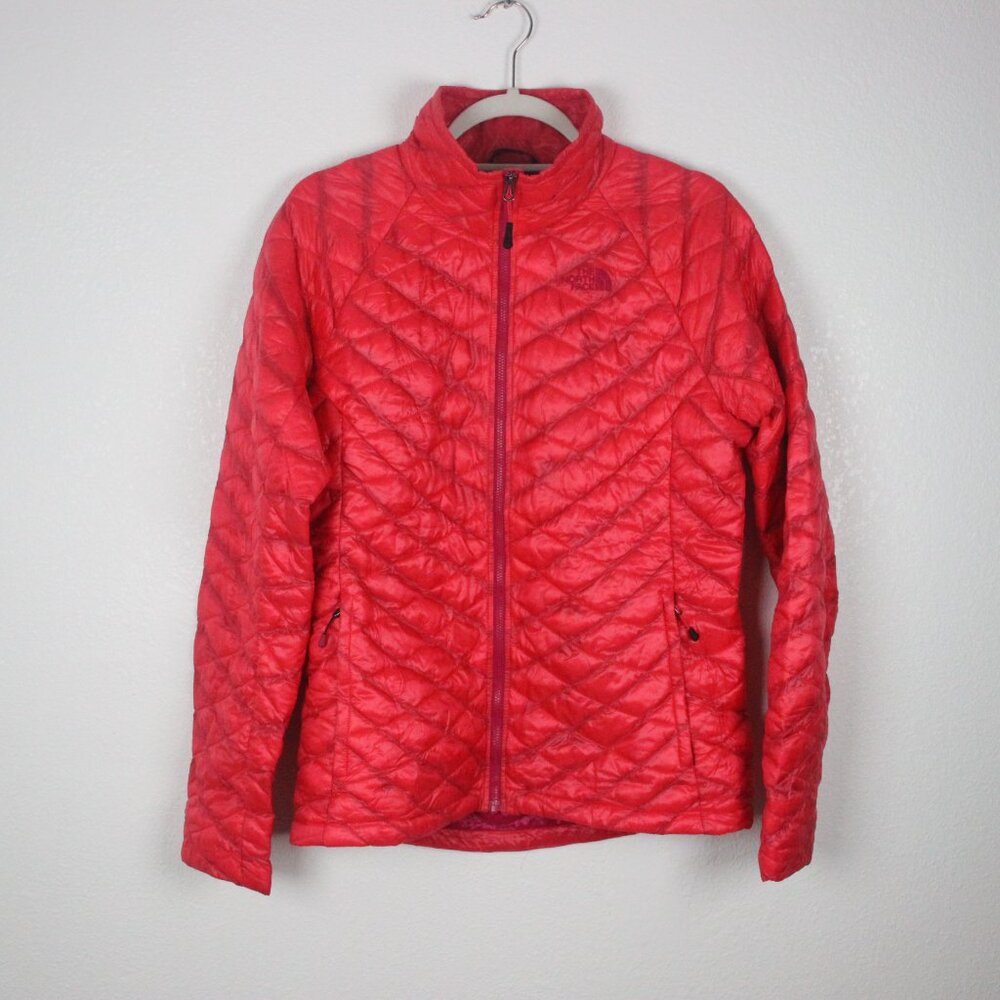 The North Face, Jacket, Women's M, Red SOME STAINS & WEAR AND TEAR
